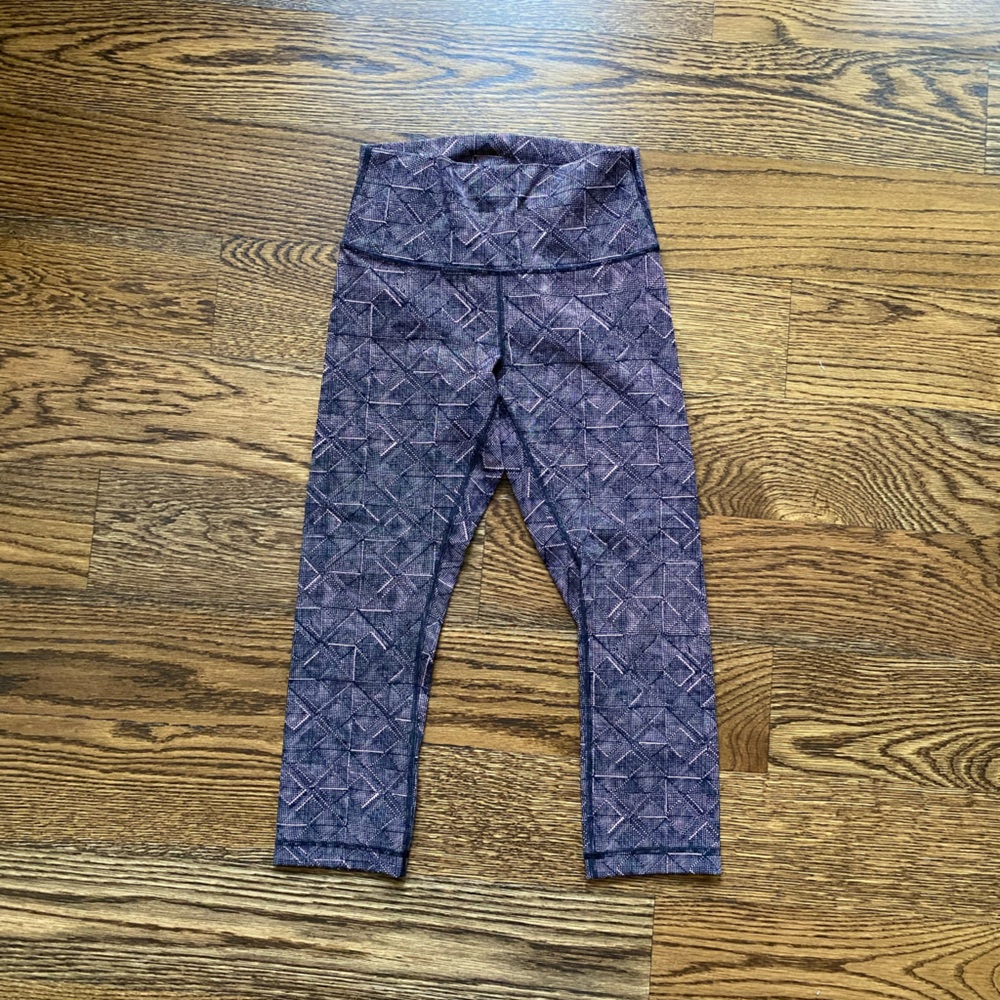 Lululemon Geometric Patterned Leggings